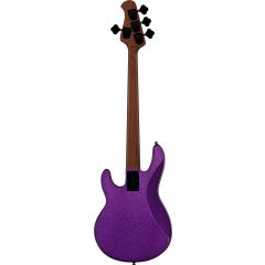 STERLING BY MUSIC MAN StingRay Short Scale RAYSS4 Purple Sparkle - Vue 2